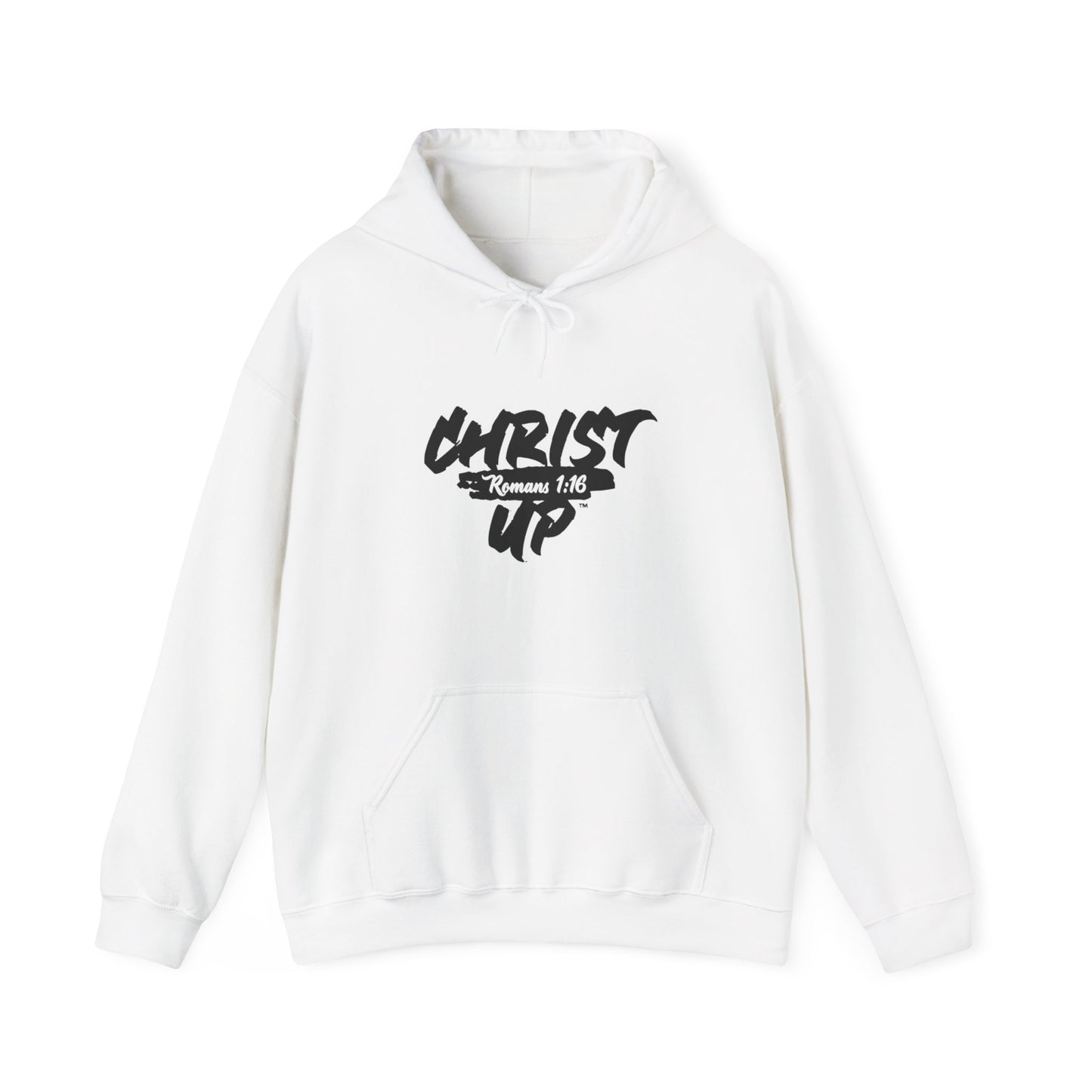 I Decree Christ up shadow face hoodie