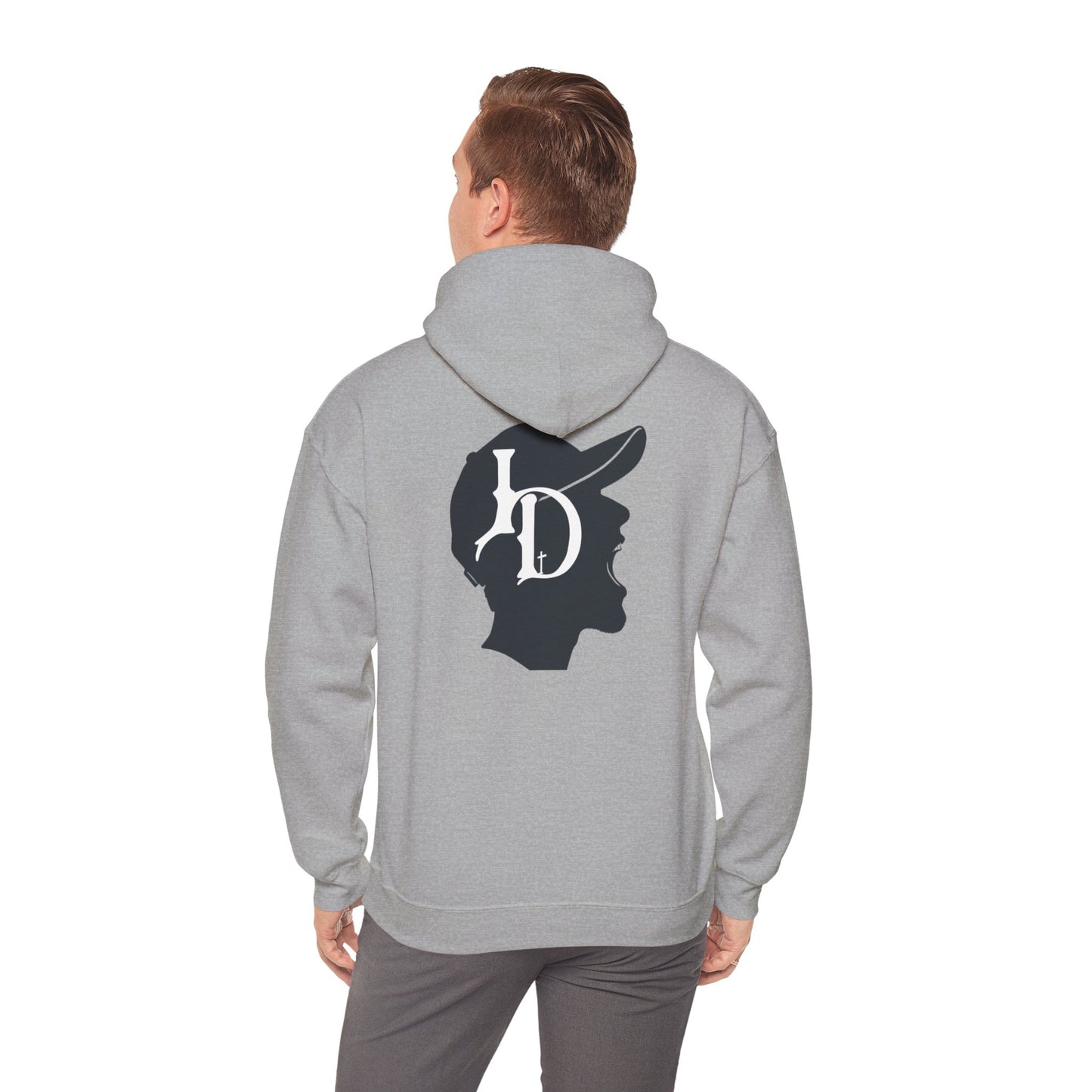 I Decree Christ up shadow face hoodie