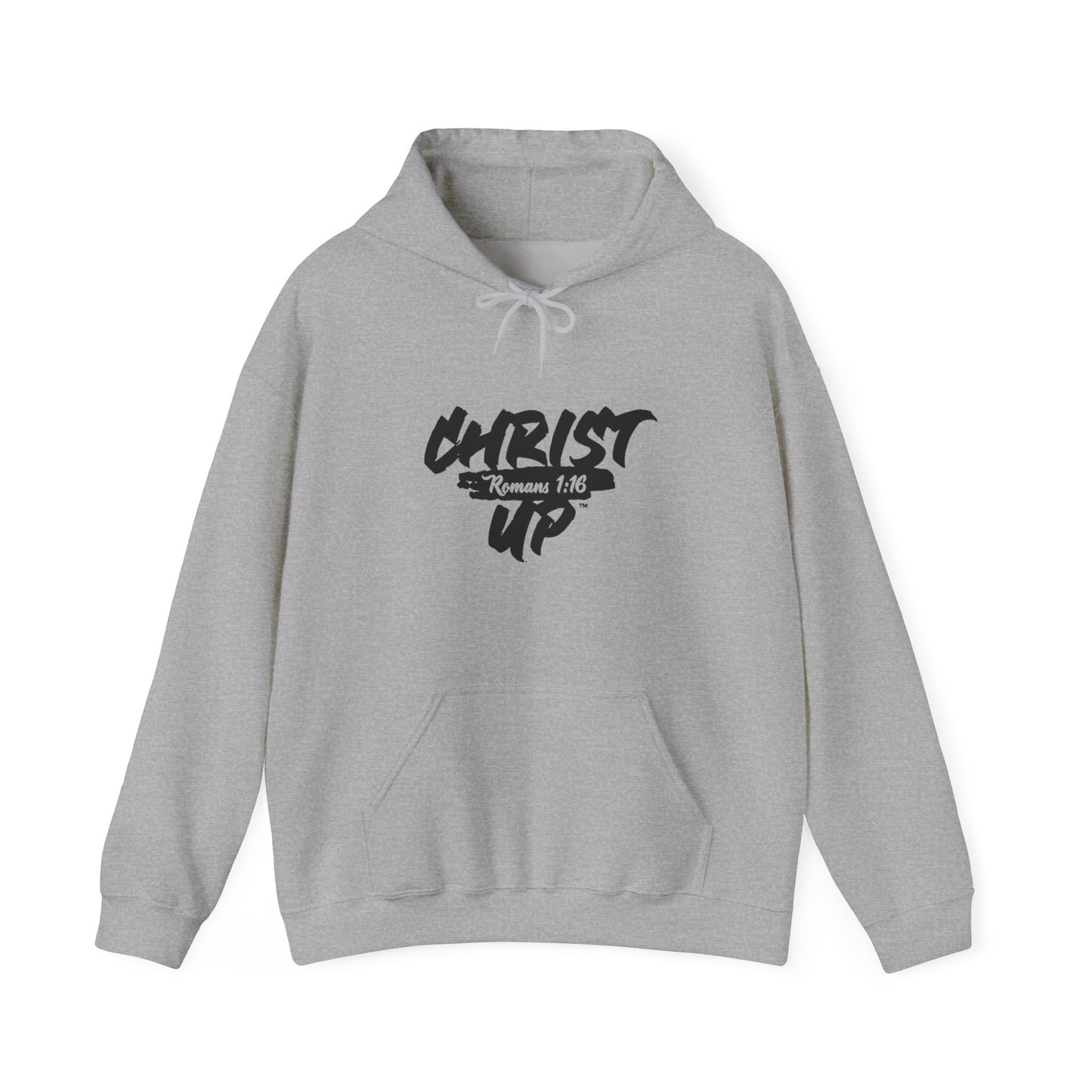 I Decree Christ up shadow face hoodie