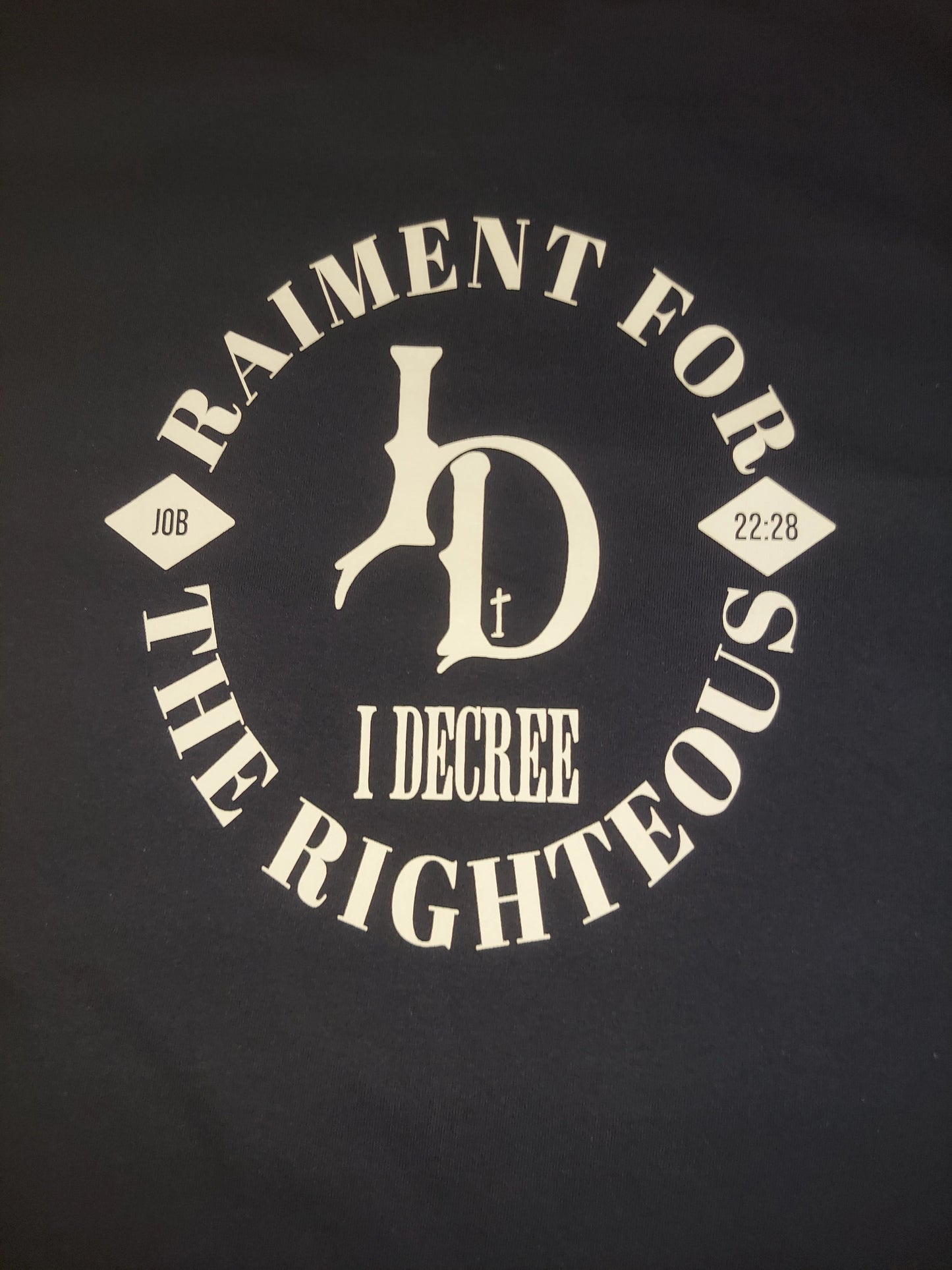 I DECREE "CHRIST UP" OUTLINE TSHIRT