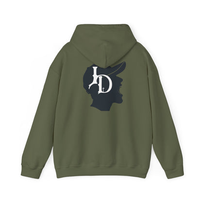 I Decree Christ up shadow face hoodie