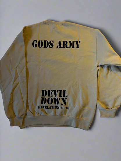 I Decree Military Edition crewneck Sweatshirt.