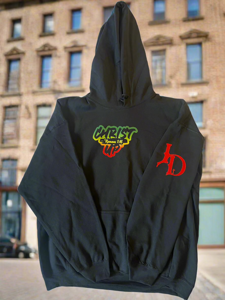 Christ Up Rasta Hoodie (Abrahams Seed)