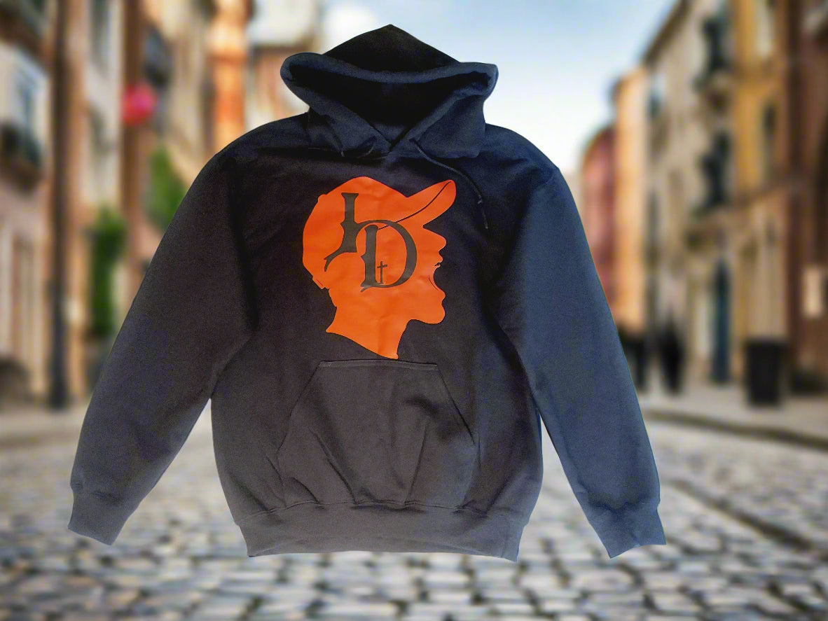 I DECREE Red Shadow Man Hoodie